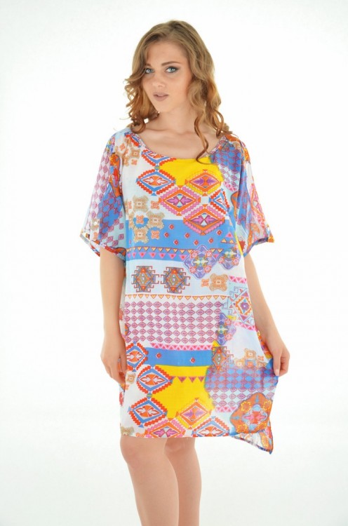 Яркое пляжное платье для женщин Iconique IC8-082