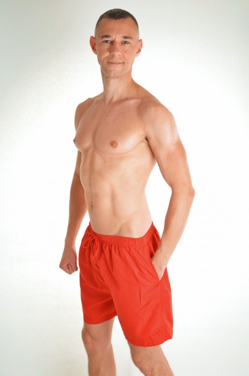 Пляжные шорты для мужчин средней длины David...