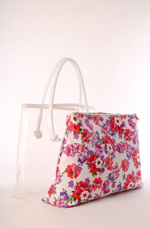 Цветочная пляжная сумка Argento 6006