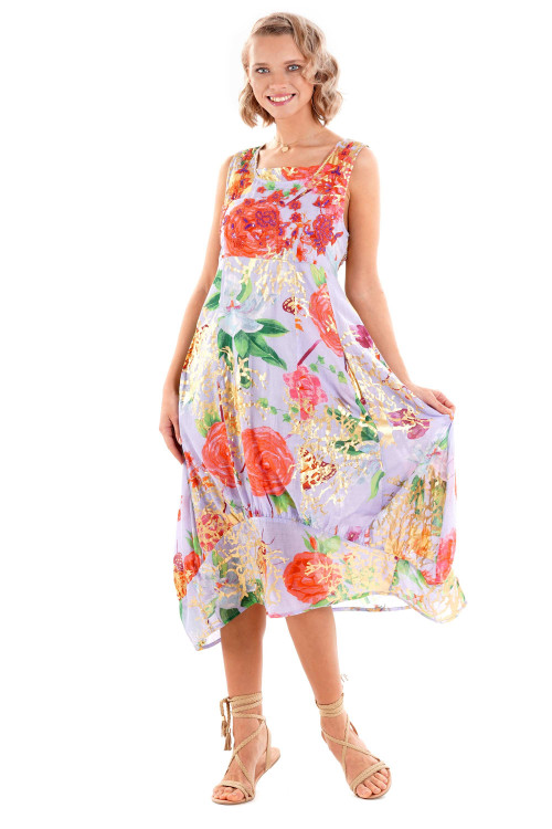 Женское пляжное платье с цветами Iconique IC20-072
