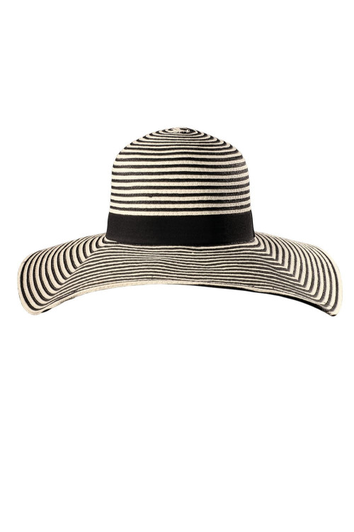 Полосатая пляжная шляпа Feba F65 kap 18 - фото №2