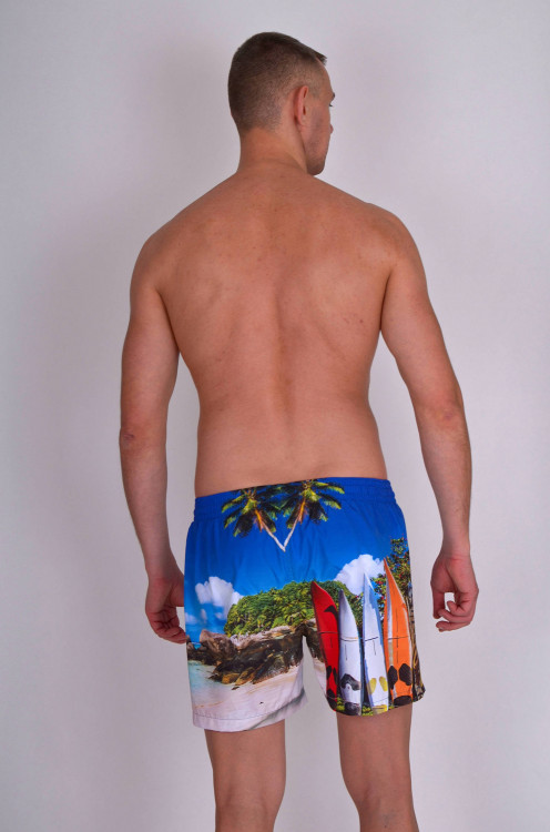 Короткие пляжные шорты Uomo Mare 20503
