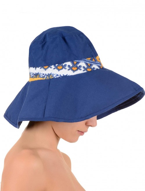 Синяя пляжная шляпа Iconique IC7 085